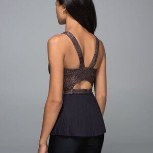 Lululemon City Tank in Golden Goddess Cashew Multi size 8